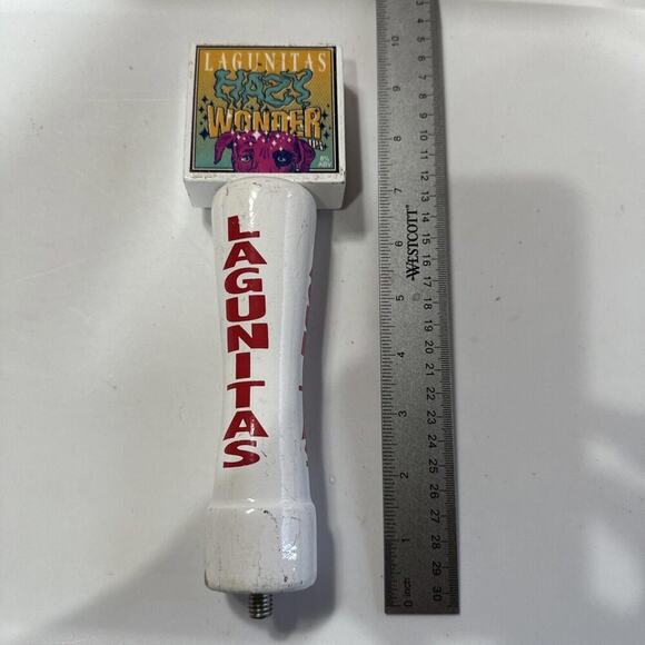 Lagunitas Hazy Wonder IPA Beer Tap Handle - Picture 1 of 6